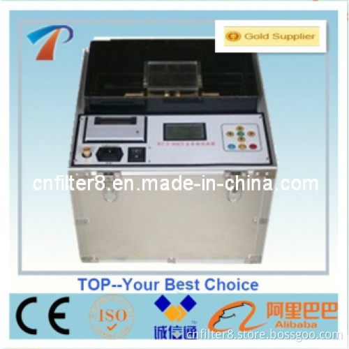Series Iij-II-100kv Portable Transformer Oil Analyzer Kits with CE, ISO, IEC156 Standards
